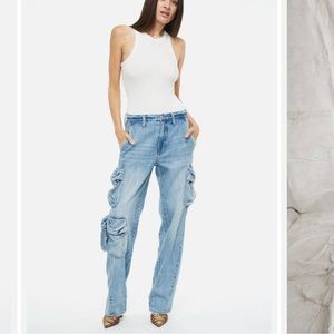 Loose Midrise Utility Jean